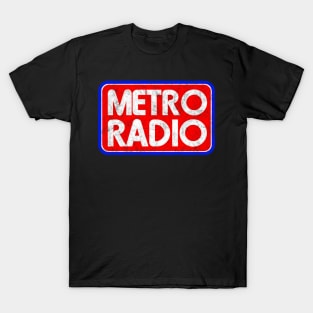 Metro Radio (80s logo) distressed T-Shirt